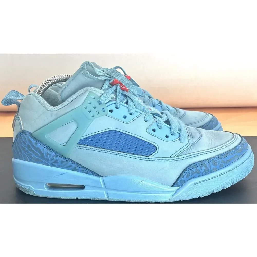 Jordan Spizike Low Blue Leather FQ1759-400 SIZE 8 M 9.5 W Y2K Retro Sneakers